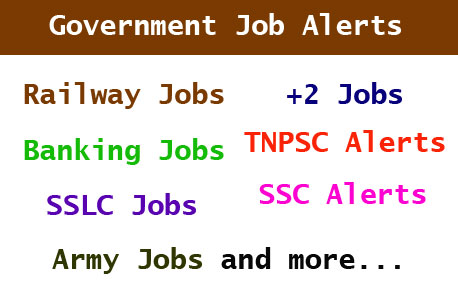 Get Free Government Job Alerts